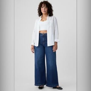 Gap High Rise Stride Wide-Leg Jeans | Sz 33 or 16